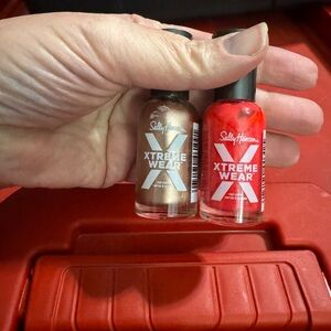 Sally Hansen Xtreme Wear Nail Polish Set - Red and Gold